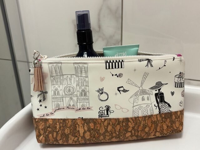 Trousse de Toilette Mode Paris Simili et Liège